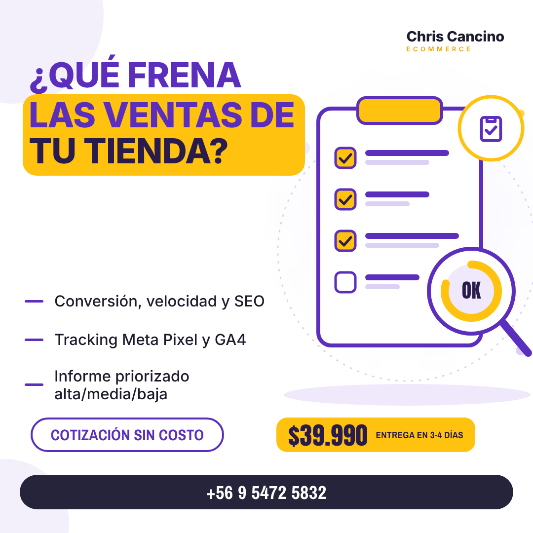 Auditoría Shopify 360°