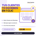 WhatsApp flotante en producto