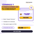Botón "Acepto Términos y Condiciones" en Shopify